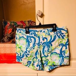 Blue Lilly Shorts